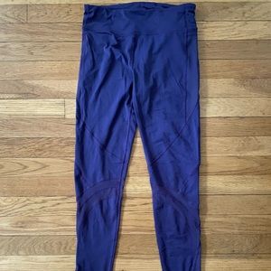 Ivivva by Lululemon Purple Mesh Legging SIZE 14